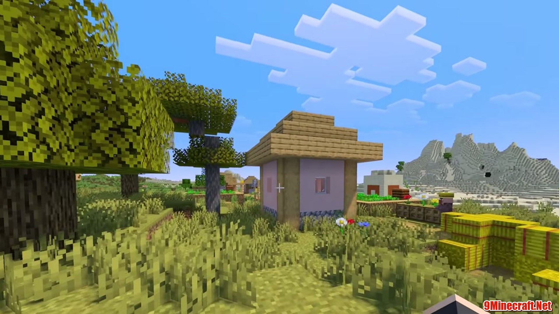 Desert Temple Village - Minecraft seed 10596369792