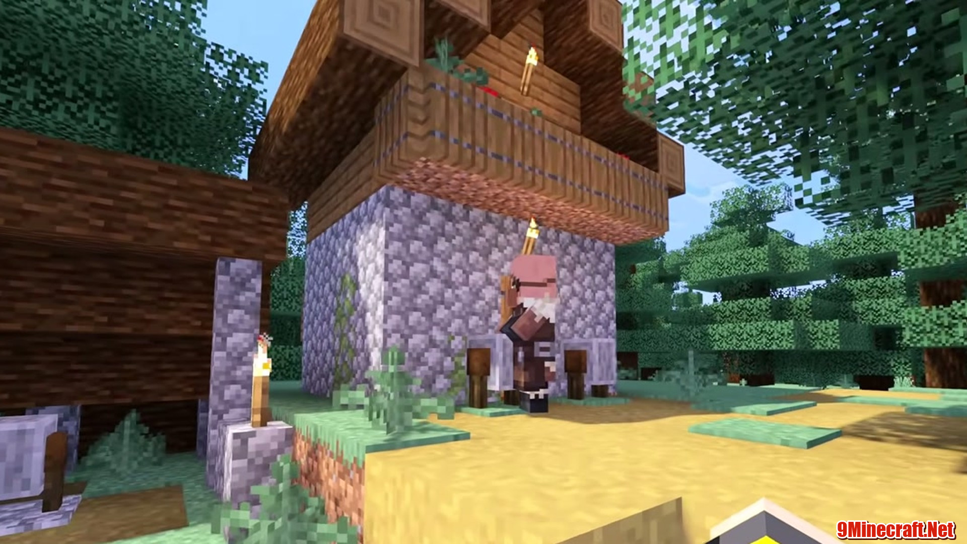 Basic Taiga Village - Minecraft seed 6683132912