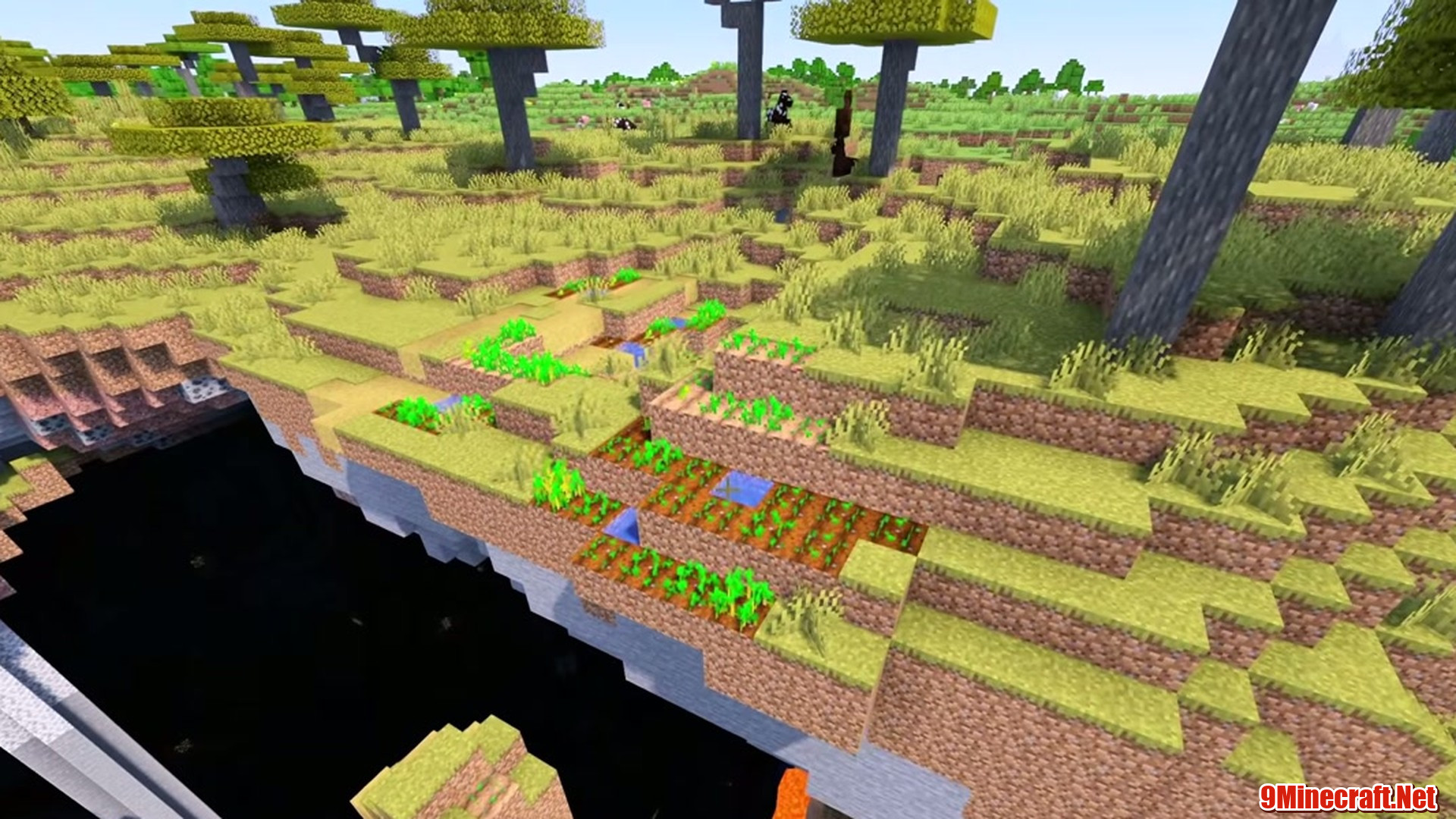 Village Under Mineshaft - Minecraft seed 5728860200991996593
