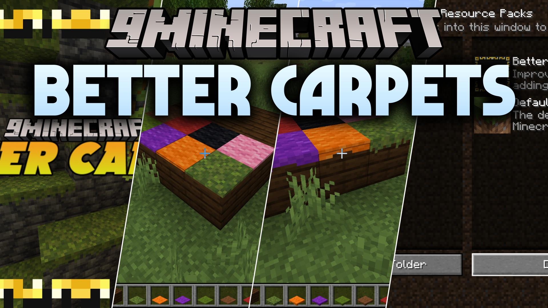 Better Carpets Resource Pack (26.2, 1.20.1) – Texture Pack