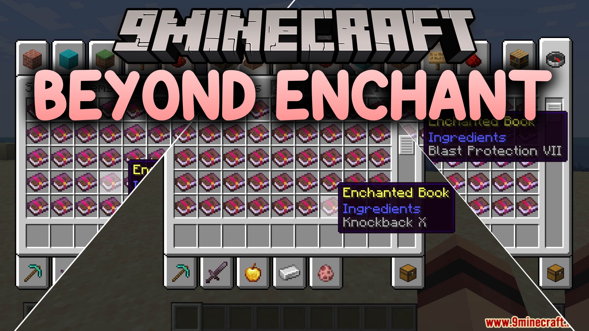 Beyond Enchant Data Pack (26.2, 1.21.1) – Breaks The Enchantment Limits