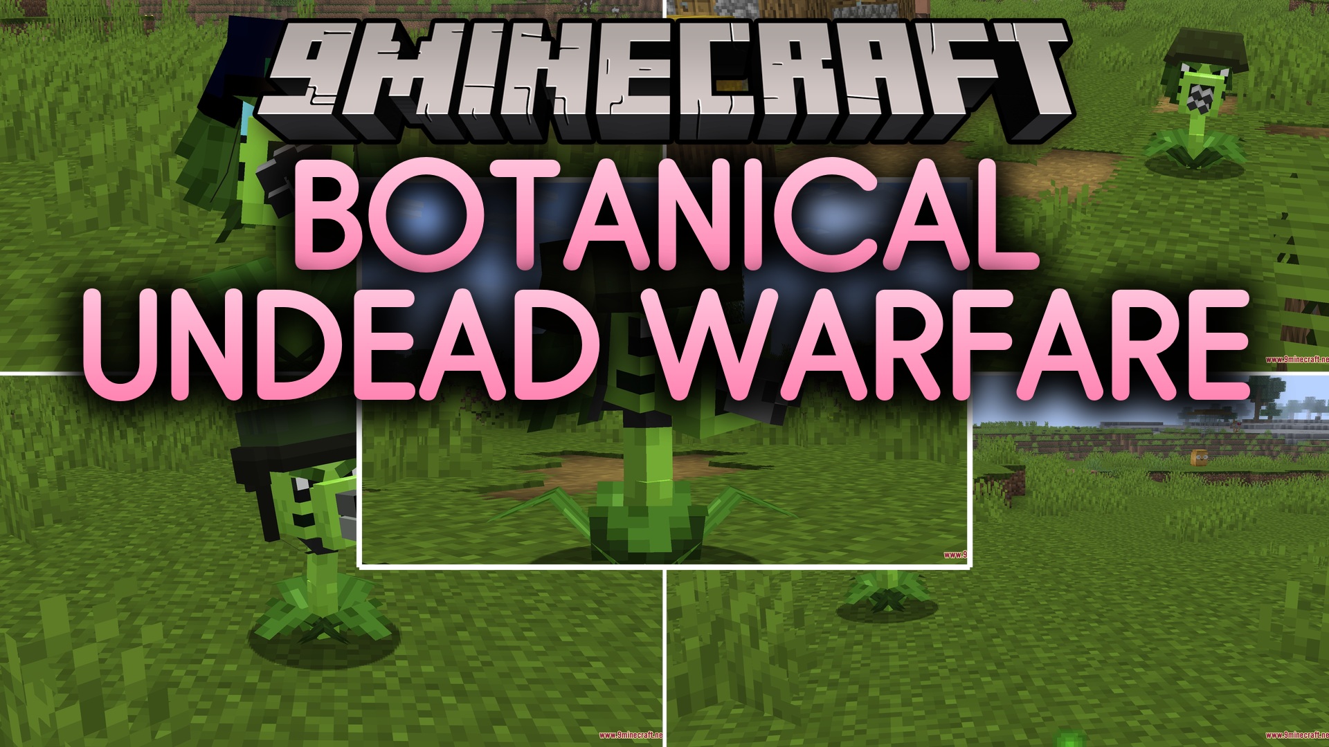 Botanical Undead Warfare Mod (26.1.2) – Defend Your Base with Living Plant