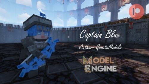 Captain Blue Medieval Soldiers Model Thumbnail