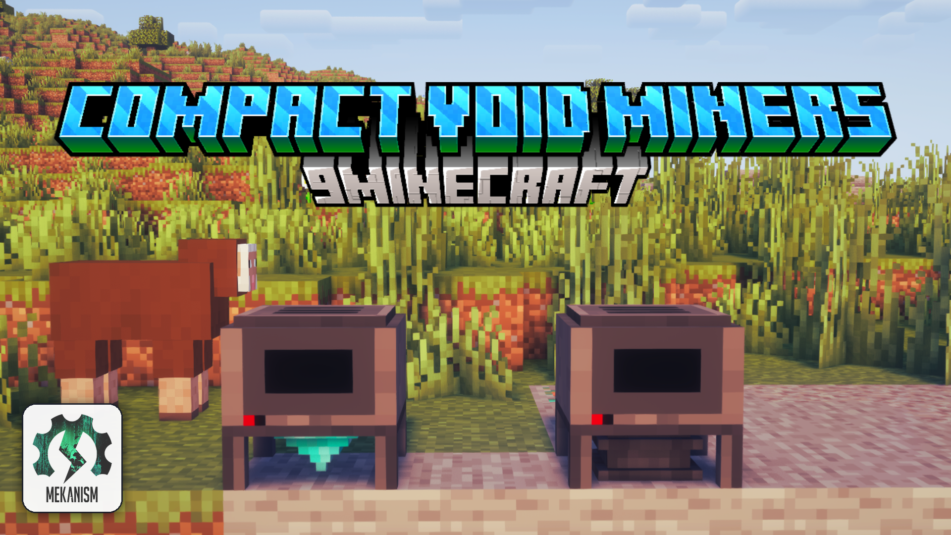 Compact Void Miners Mod (1.21.1, 1.20.1) – Optimizes Resource Gathering