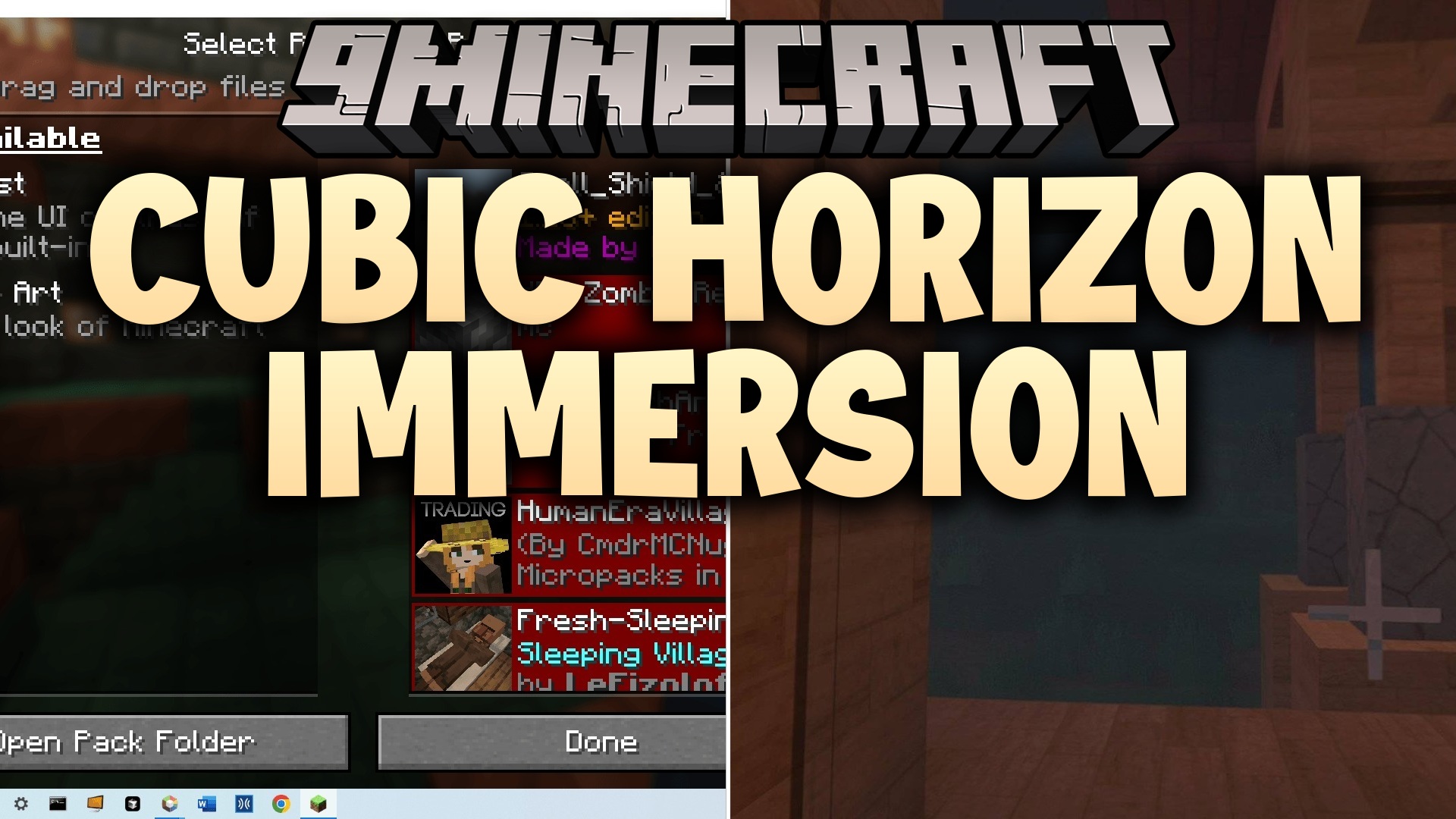 Cubic Horizon Immersion Modpack