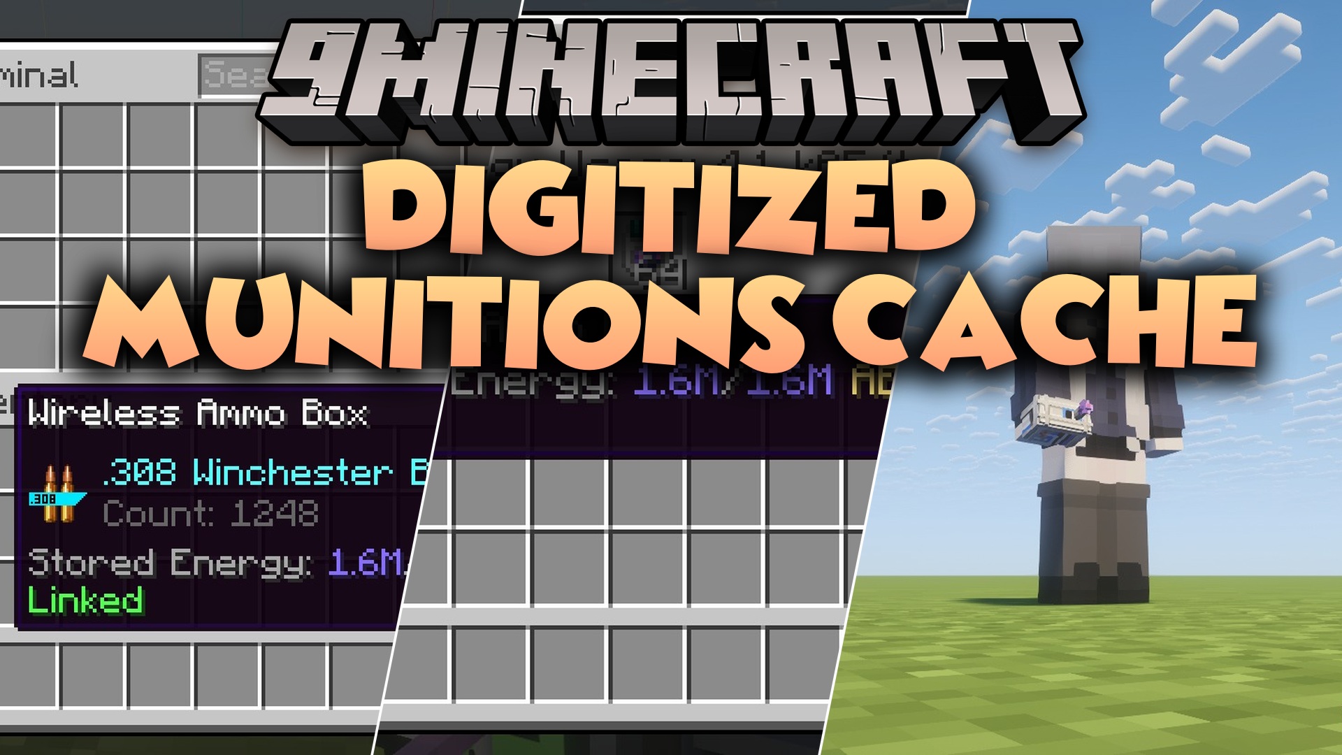 Digitized Munitions Cache Mod (1.21.1, 1.20.1) – Reload Guns Directly