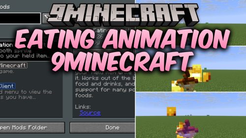 Eating Animation 9minecraft thumbnail