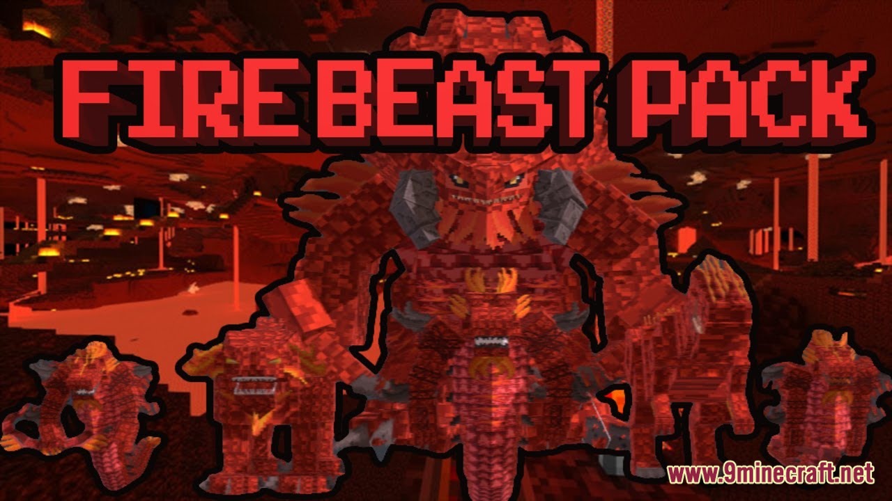 Fire Beast Pack Model screenshot 1
