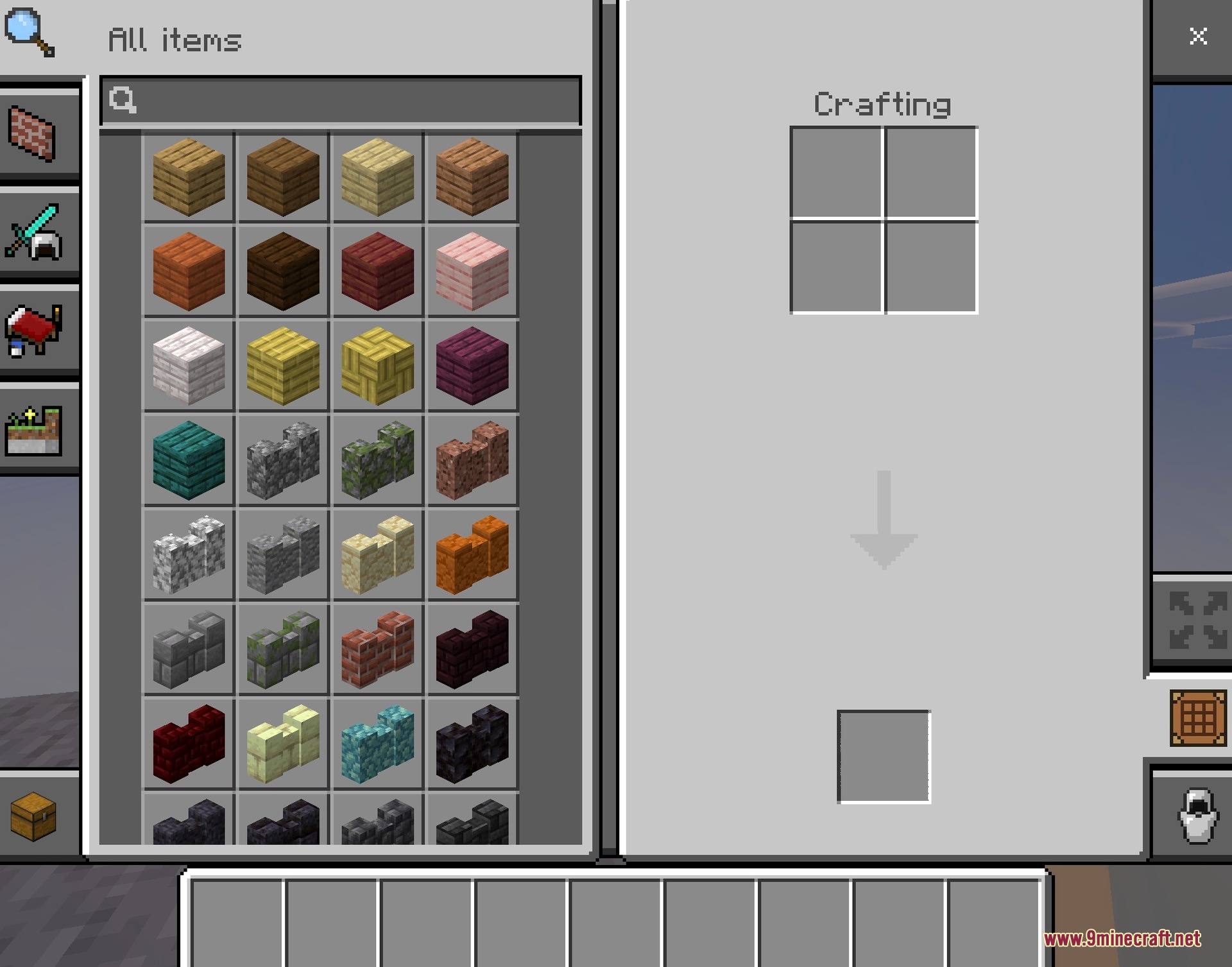 FPS Optimizer Boost Official Texture Pack Screenshot 4 The redrawn inventory interface