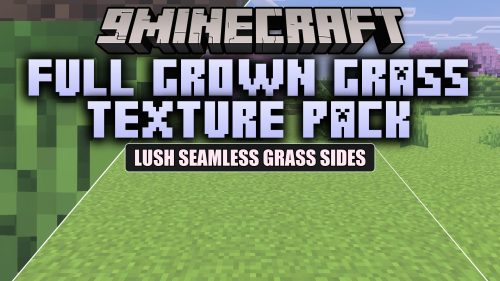 Full Grown Grass Texture Pack (MCPE) Thumbnail