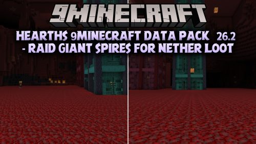 Hearths 9minecraft Data Pack (26.2) - Raid Giant Spires for Nether Loot thumbnail