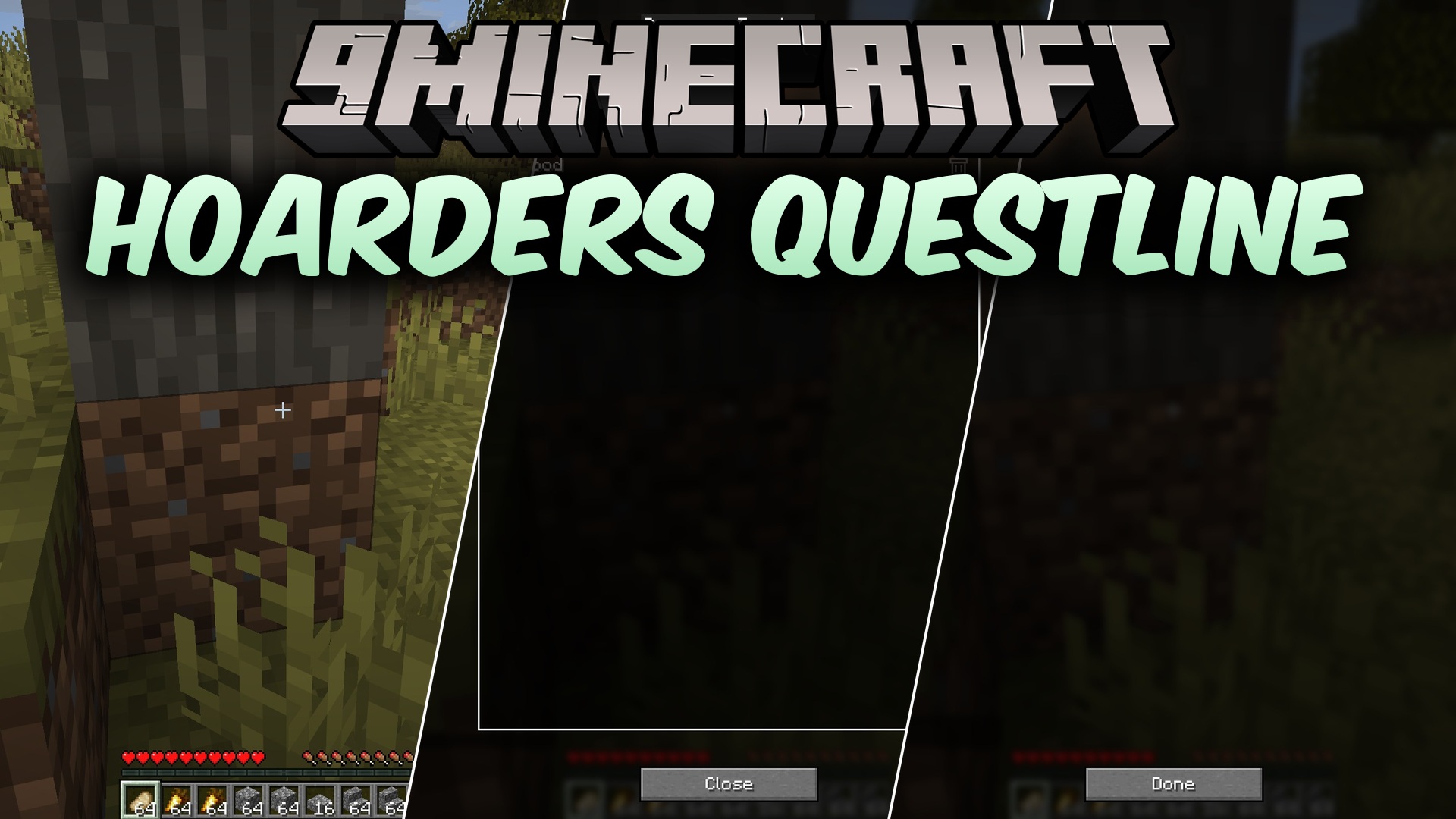 Hoarders Questline Mod (26.2, 1.21.1) – Track Every Item Needed for Mega Builds