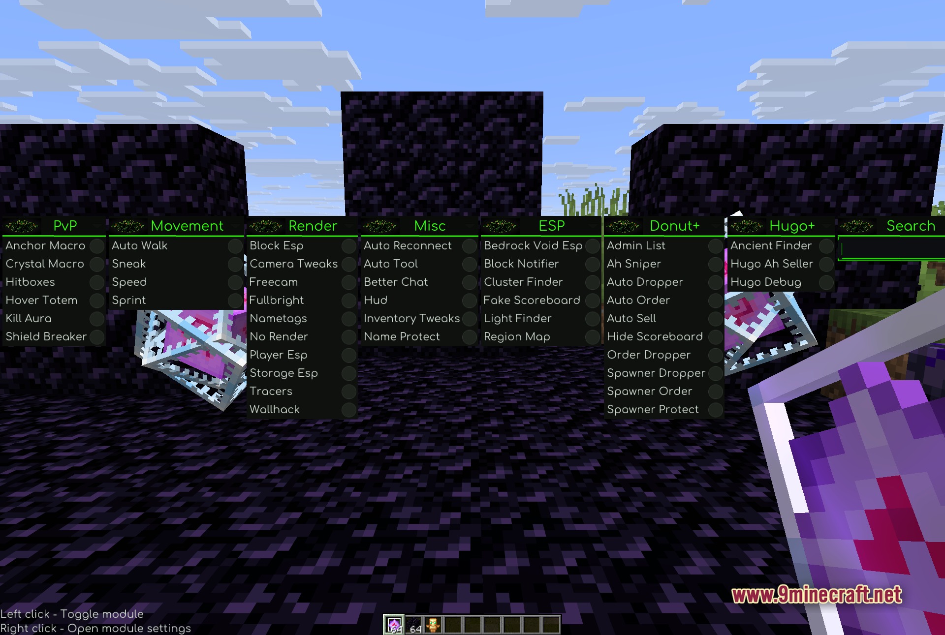 Hydra Client Mod (1.21.11) – Master PvP Combat and Track Hidden Players — screenshot 2