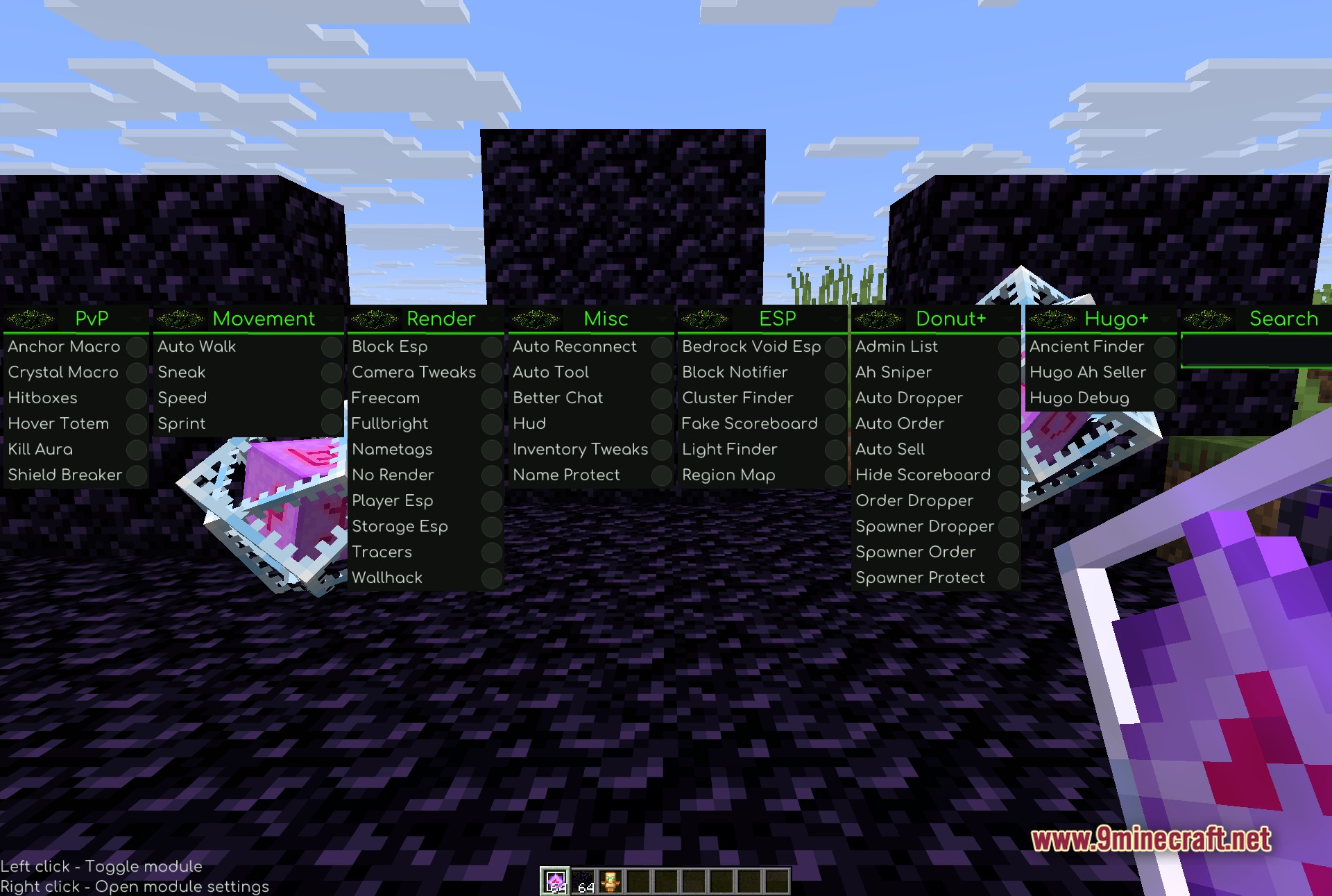 Hydra Client Mod (1.21.11) – Master PvP Combat and Track Hidden Players — screenshot 4