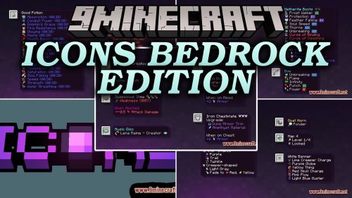 Icons Bedrock Edition Texture Pack thumbnail