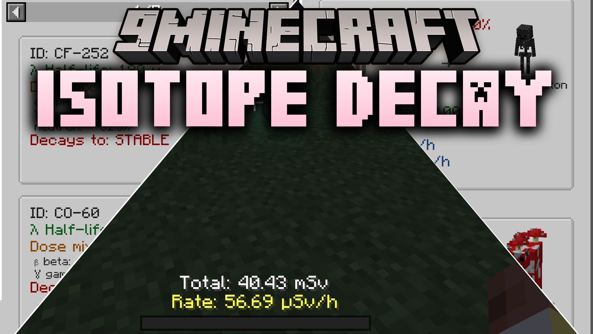 Isotope Decay Mod (1.21.1) – Survive Realistic Radiation and Nuclear Decay