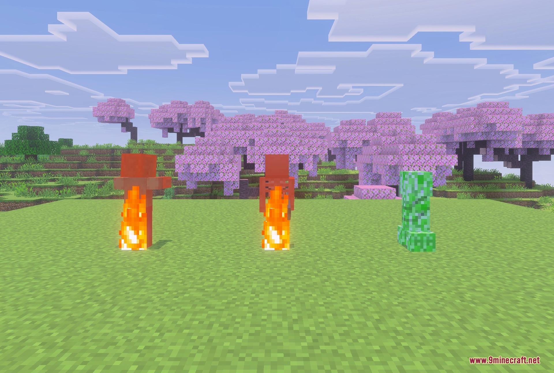 Diamond armour with the pack on