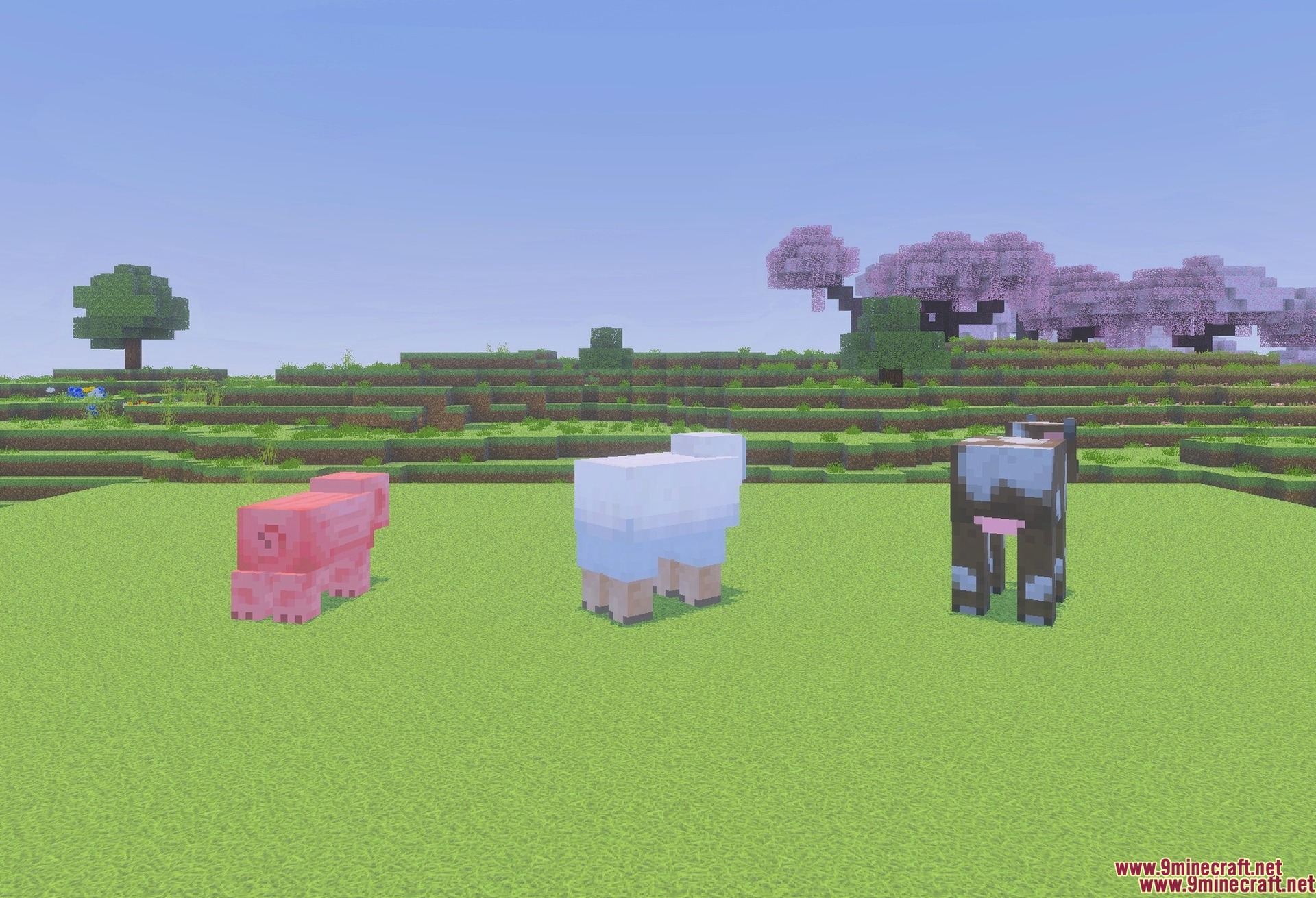 Legendary PBR Texture Pack Screenshot 1 Farm animals redrawn with the PBR textures