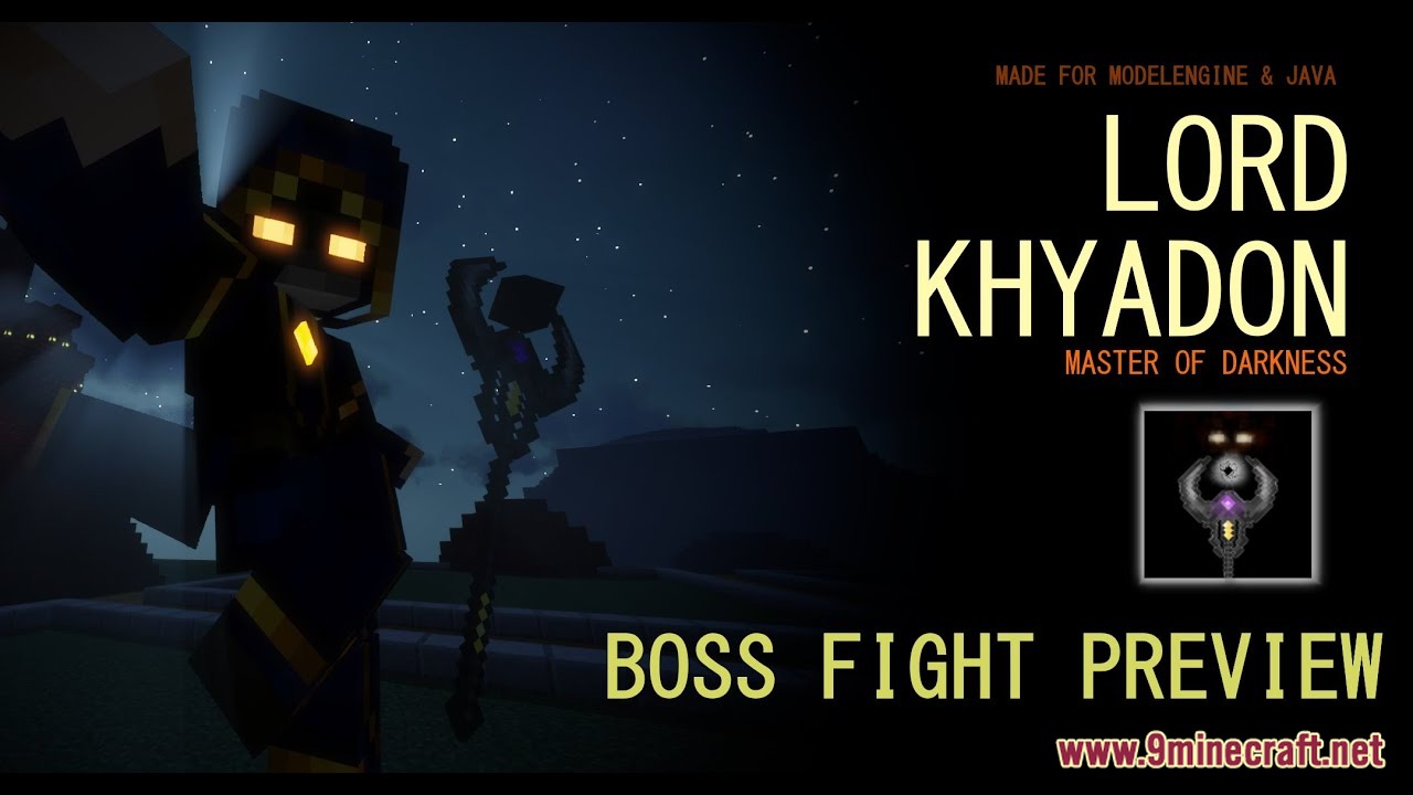 Lord Khyadon Darkness Staff Model screenshot 1