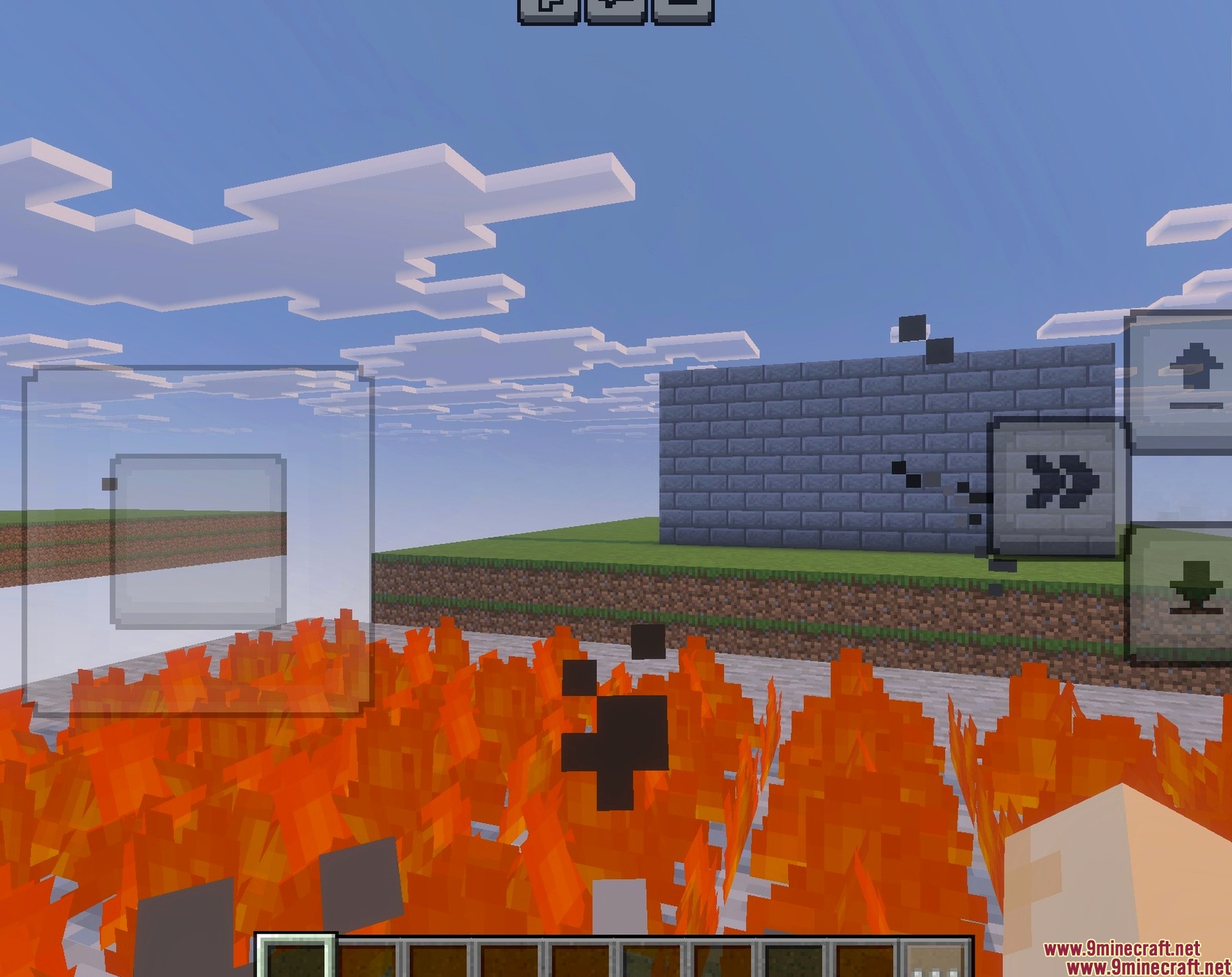 Low Fire Texture Pack Screenshot 3 Still readable while burning