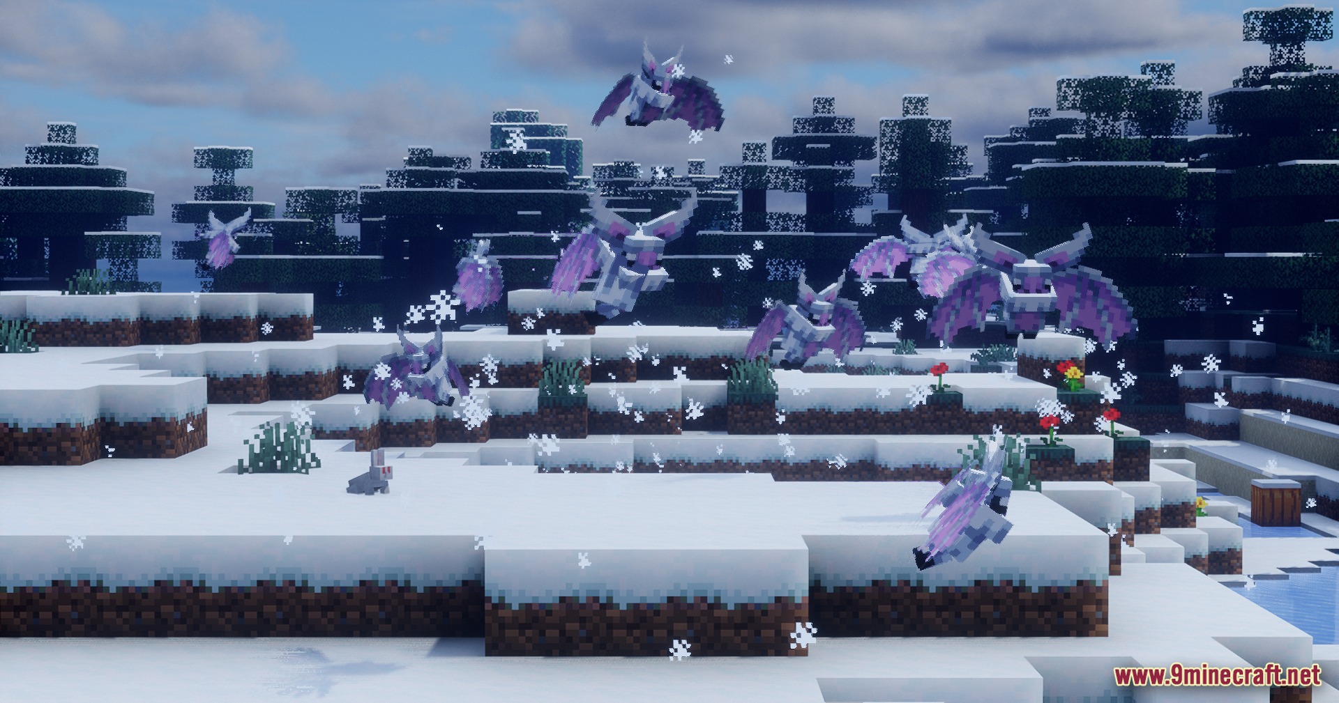 Miscs Snowy Mobs Model screenshot 1