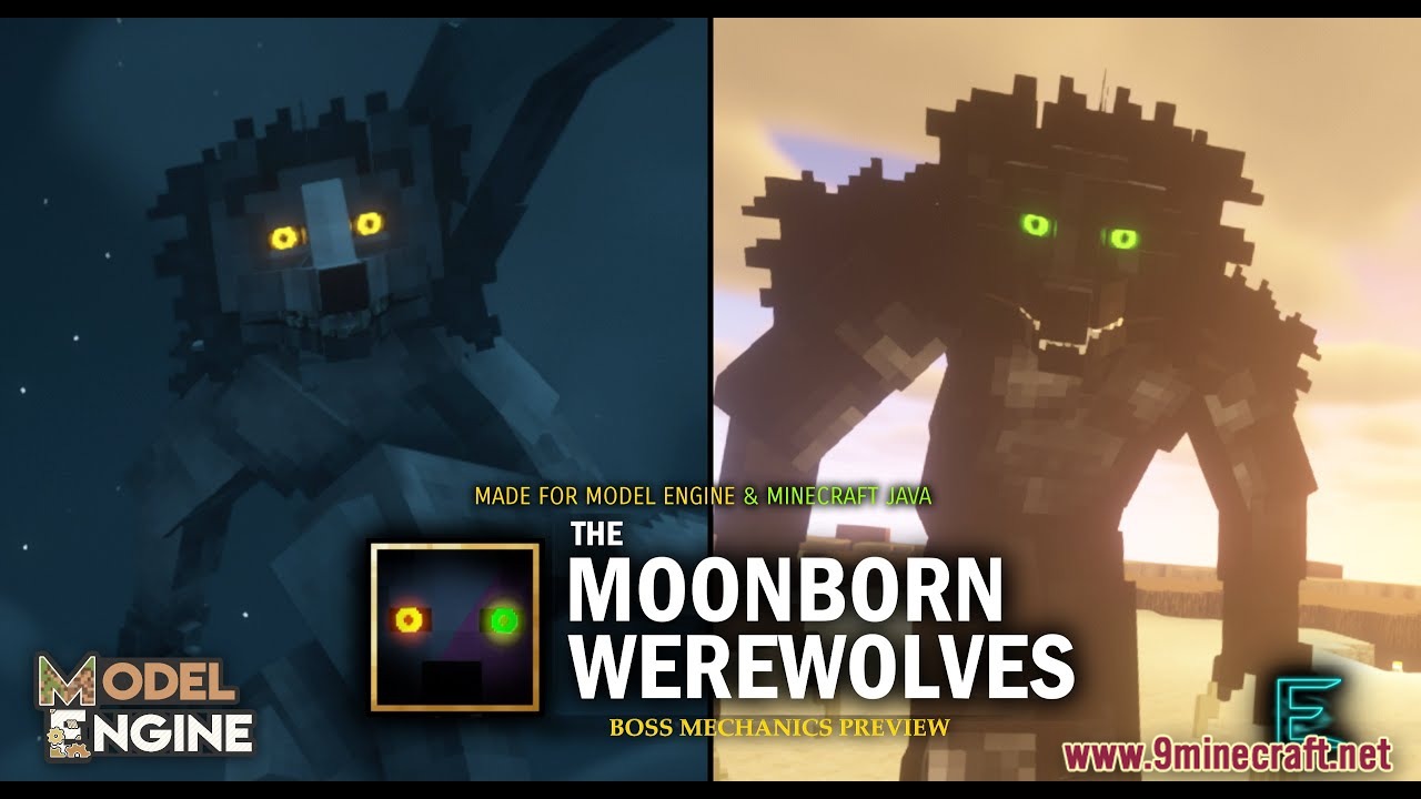 Moonborn Midnight Werewolves Model screenshot 1