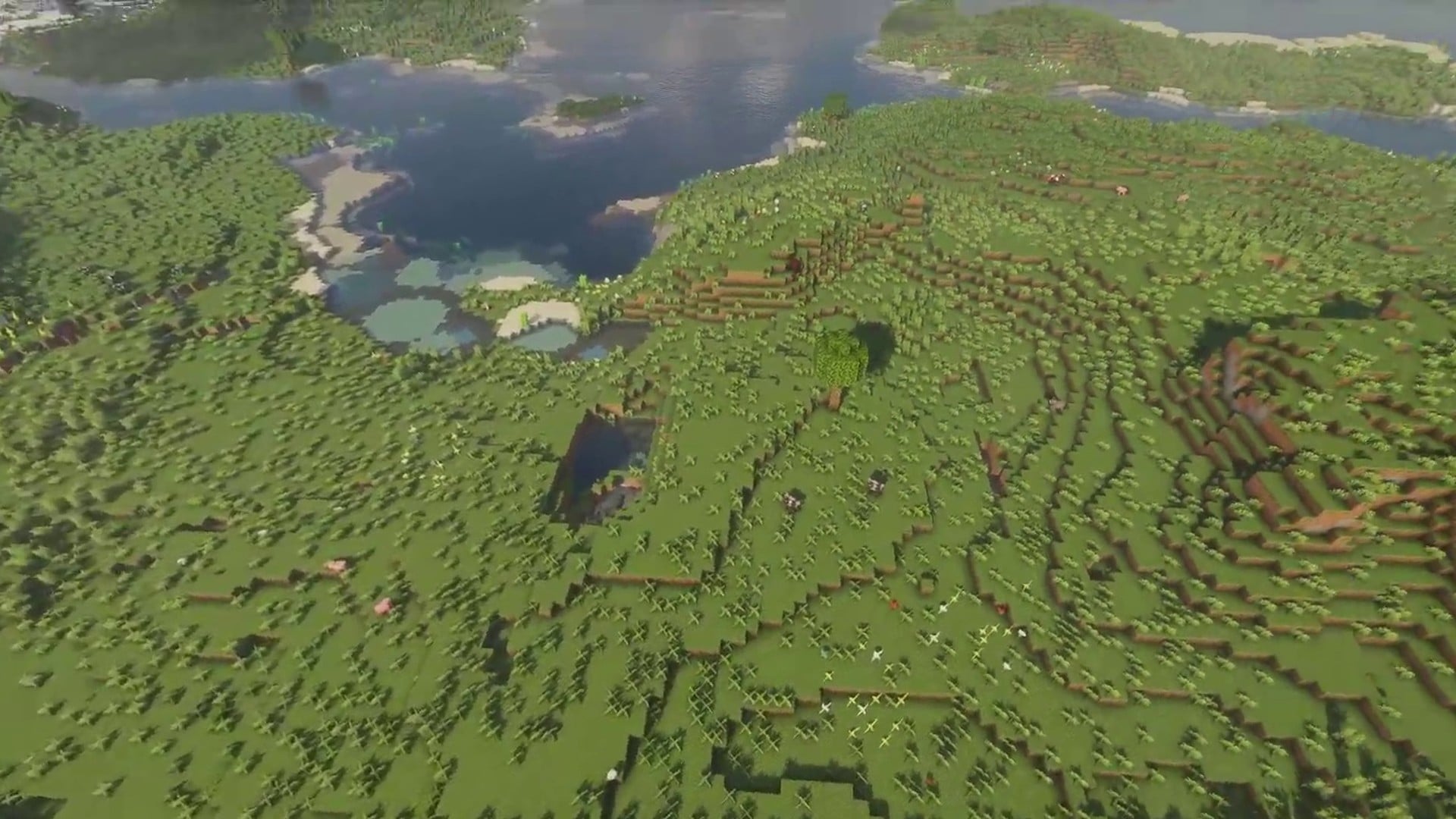 Minecraft seed - seed -8993238667421935637 screenshot 2