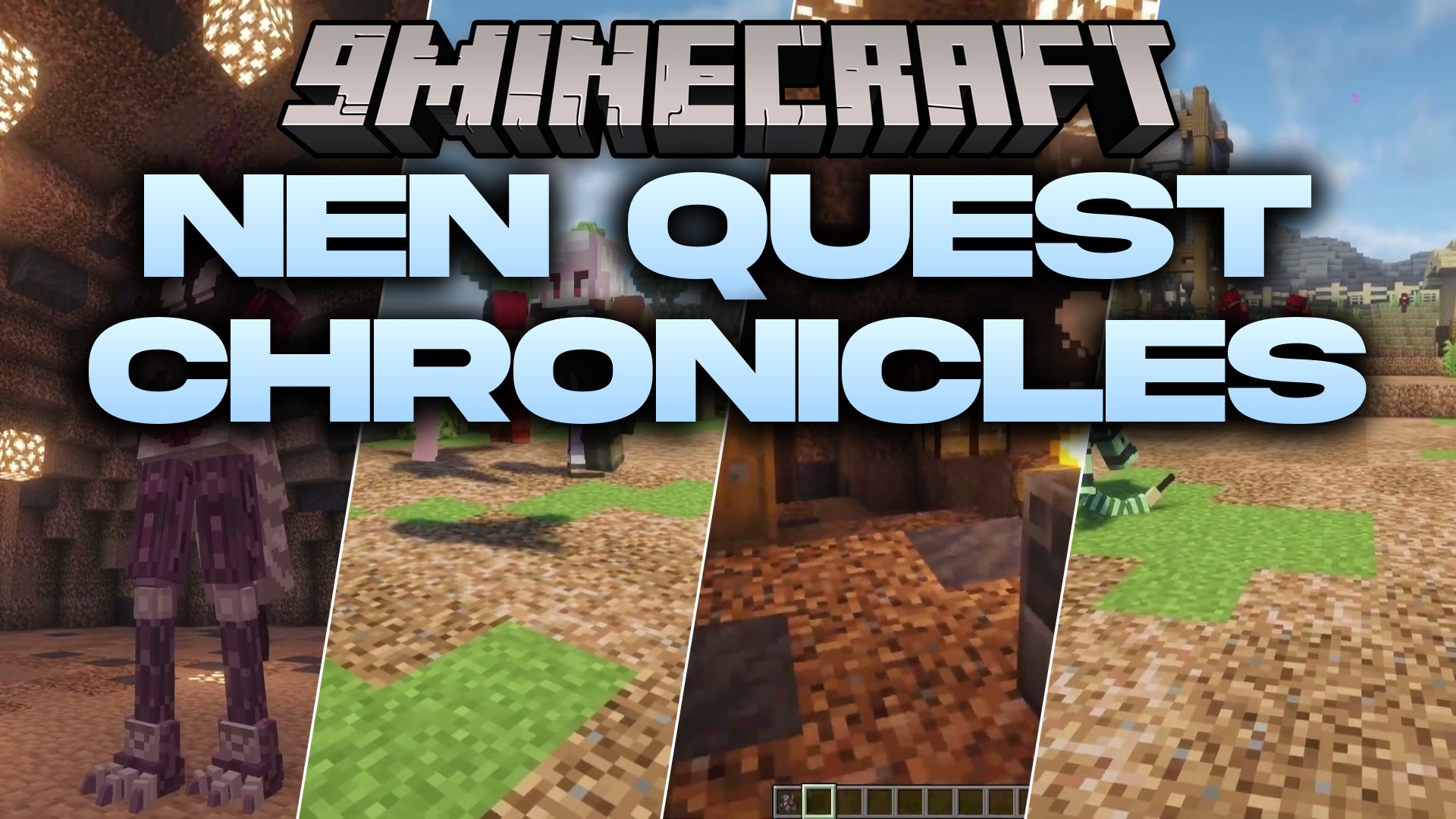 Nen Quest Chronicles Mod (1.21.1) – Forge Custom Nen Powers to Defeat Chimera