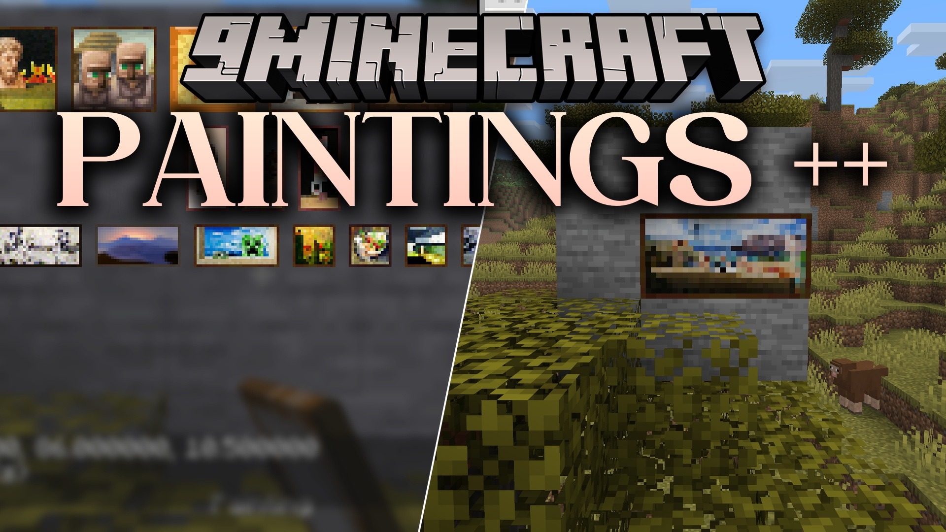 Paintings ++ 9minecraft Mod