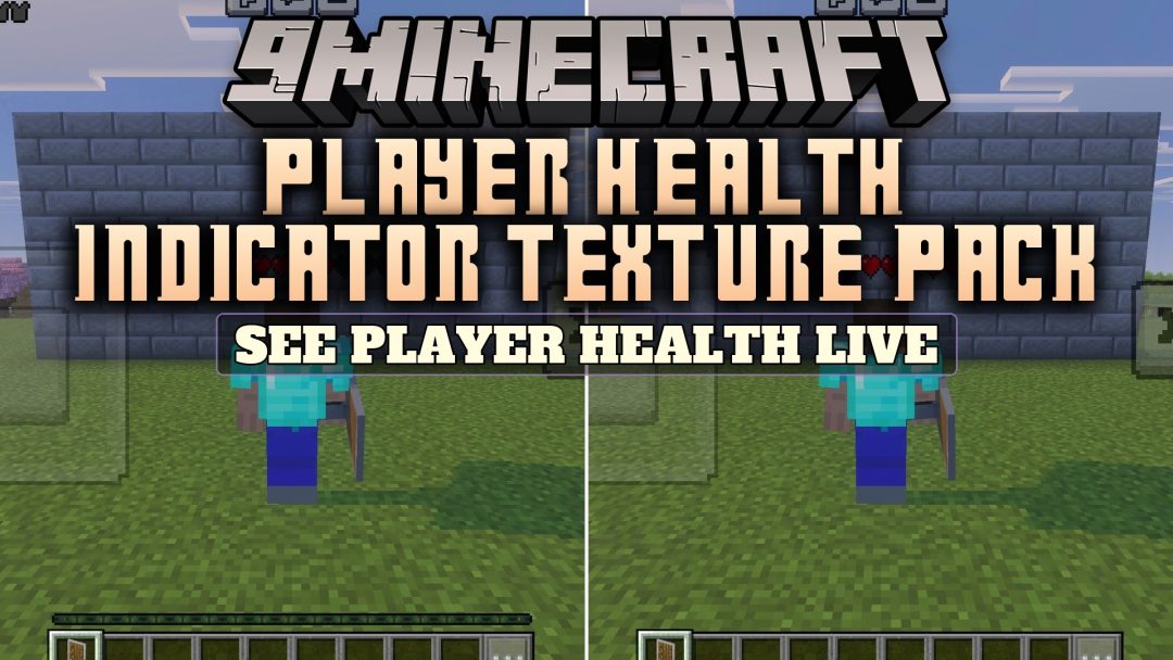 Player Health Indicator Texture Pack (MCPE) Thumbnail