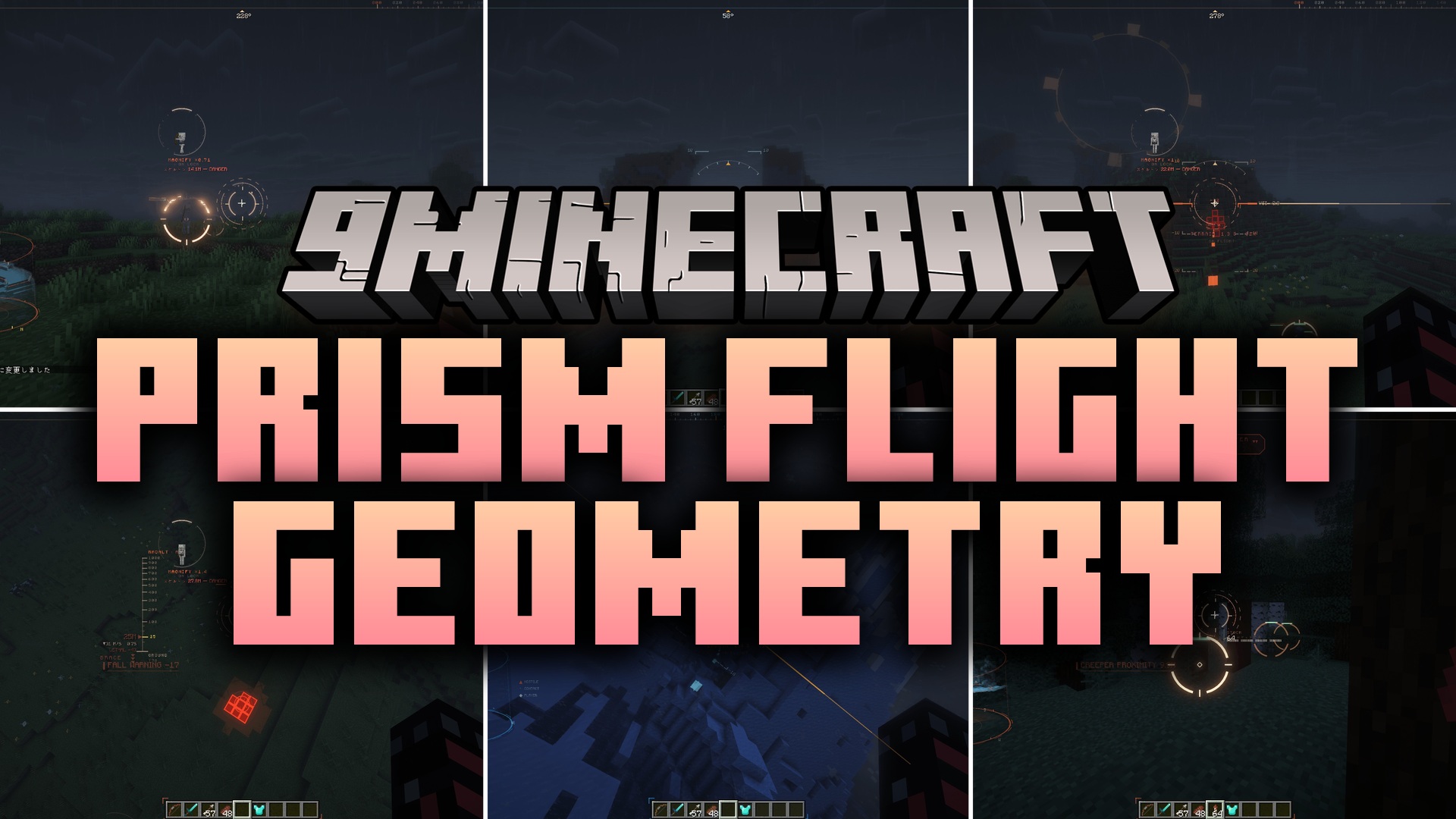 Prism Flight Geometry Mod (26.2, 1.20.1) – Glide Across Skies with Cockpit