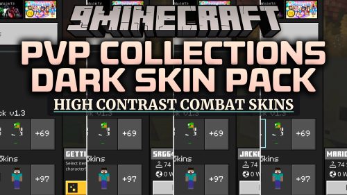 PVP Collections Dark Skin Pack (MCPE) Thumbnail