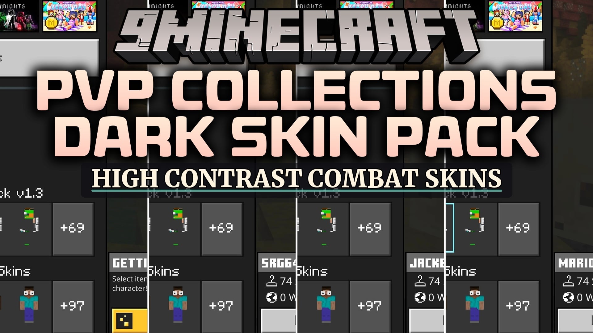 PVP Collections Dark Skin Pack