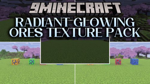 Radiant Glowing Ores Texture Pack (MCPE) Thumbnail