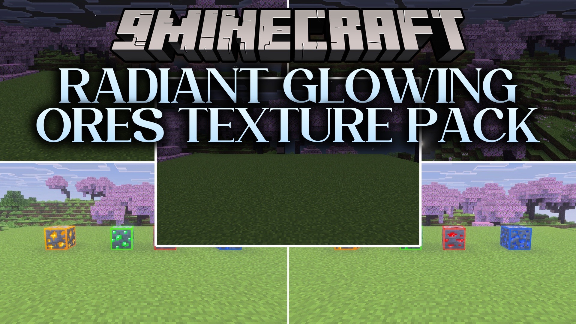Radiant Glowing Ores Texture Pack