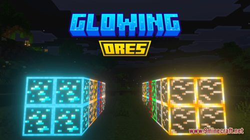 Radiant Glowing Ores Texture Pack thumbnail