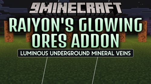 Raiyon's Glowing Ores Addon (MCPE) Thumbnail