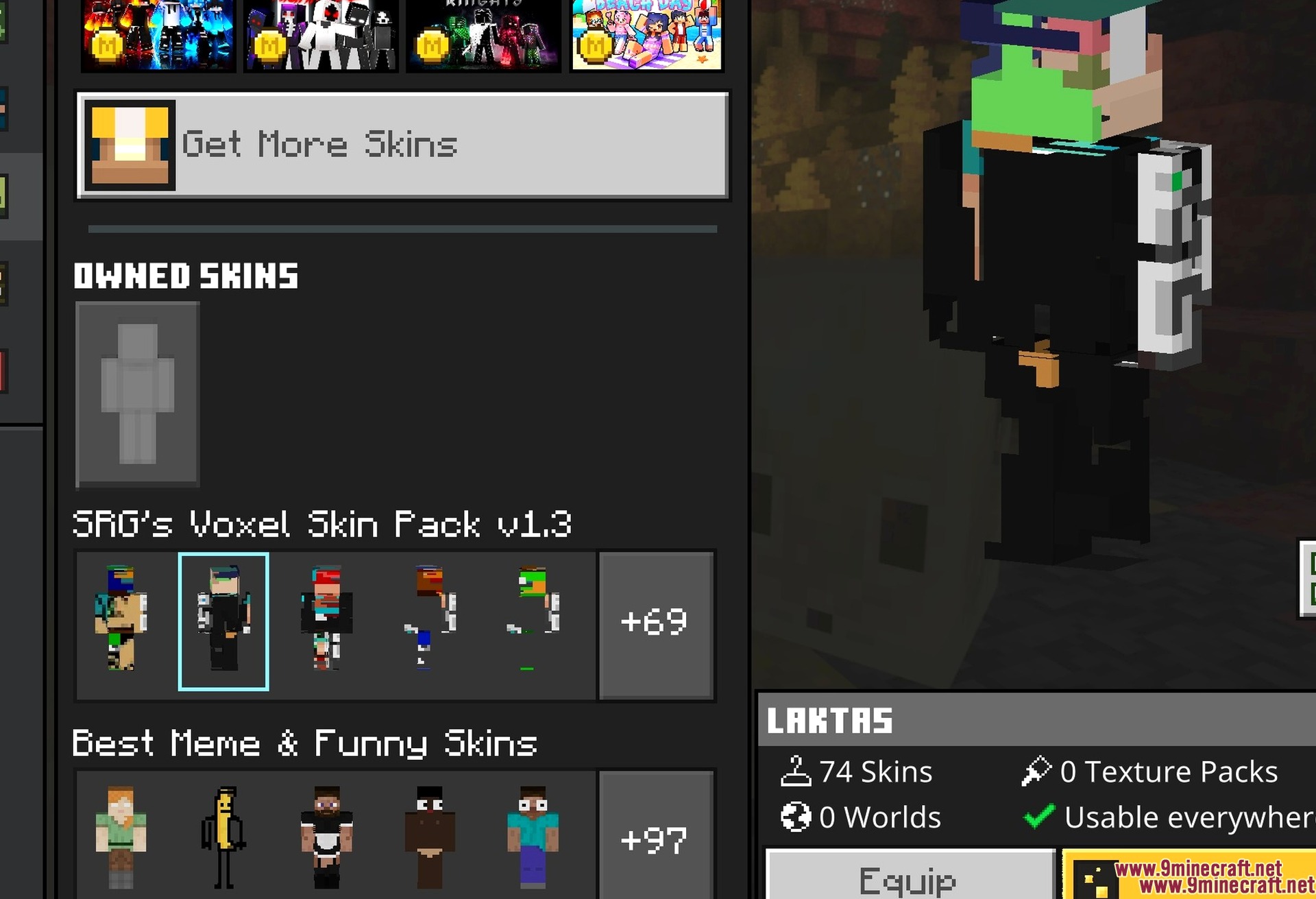 Random Meme Skin Pack Screenshot 3 Another skin from the pack