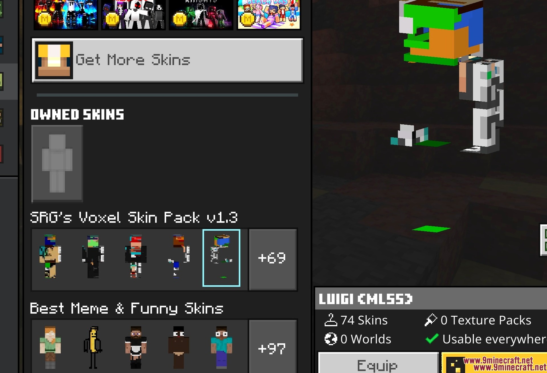 Random Meme Skin Pack Screenshot 6 A fifth skin from the set