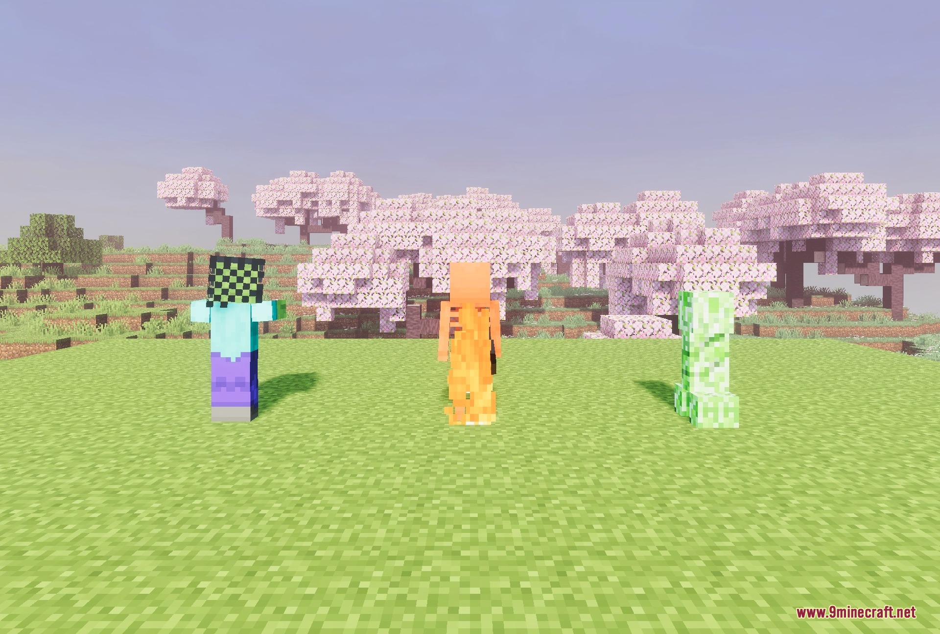 Revolution Vibrant Visuals Static Light Texture Pack Screenshot 2 Mobs under the new light