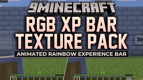 RGB XP Bar Texture Pack (MCPE) Thumbnail
