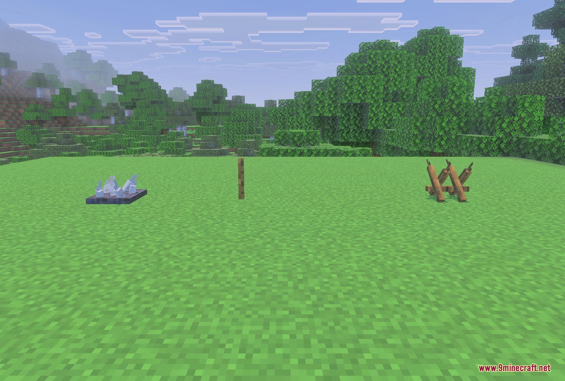 Rise and Survive Progressive Zombie Apocalypse Addon Screenshot 5 Defences to fence off a base: cheval fence, wired wall and spiked plates