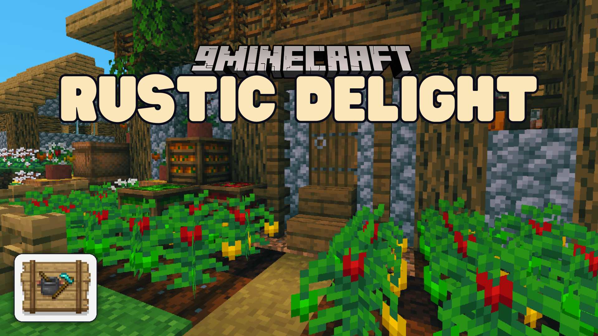 Rustic Delight Mod (26.2, 1.20.1) – Brings New Crops, Foods, and Cooking