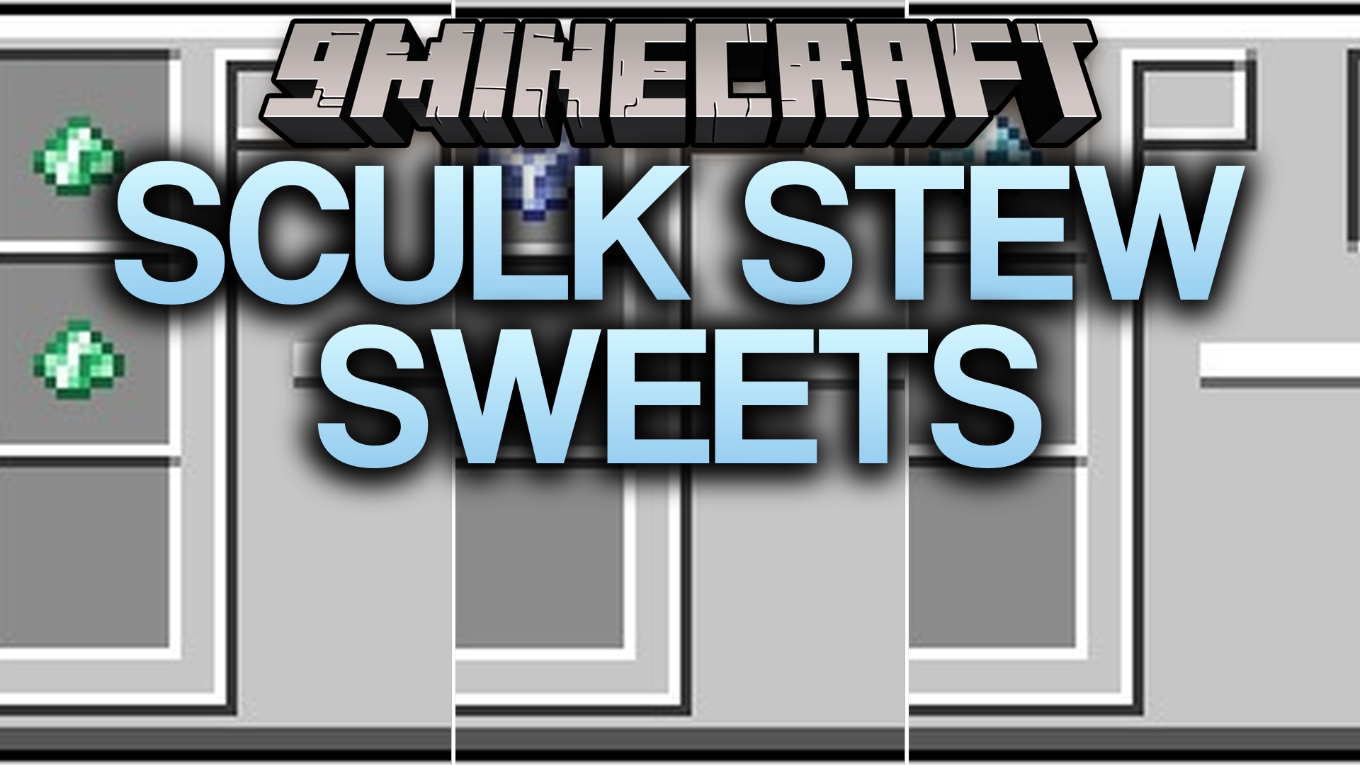Cooking a sculk block and honeycomb into an Exp Candy XS