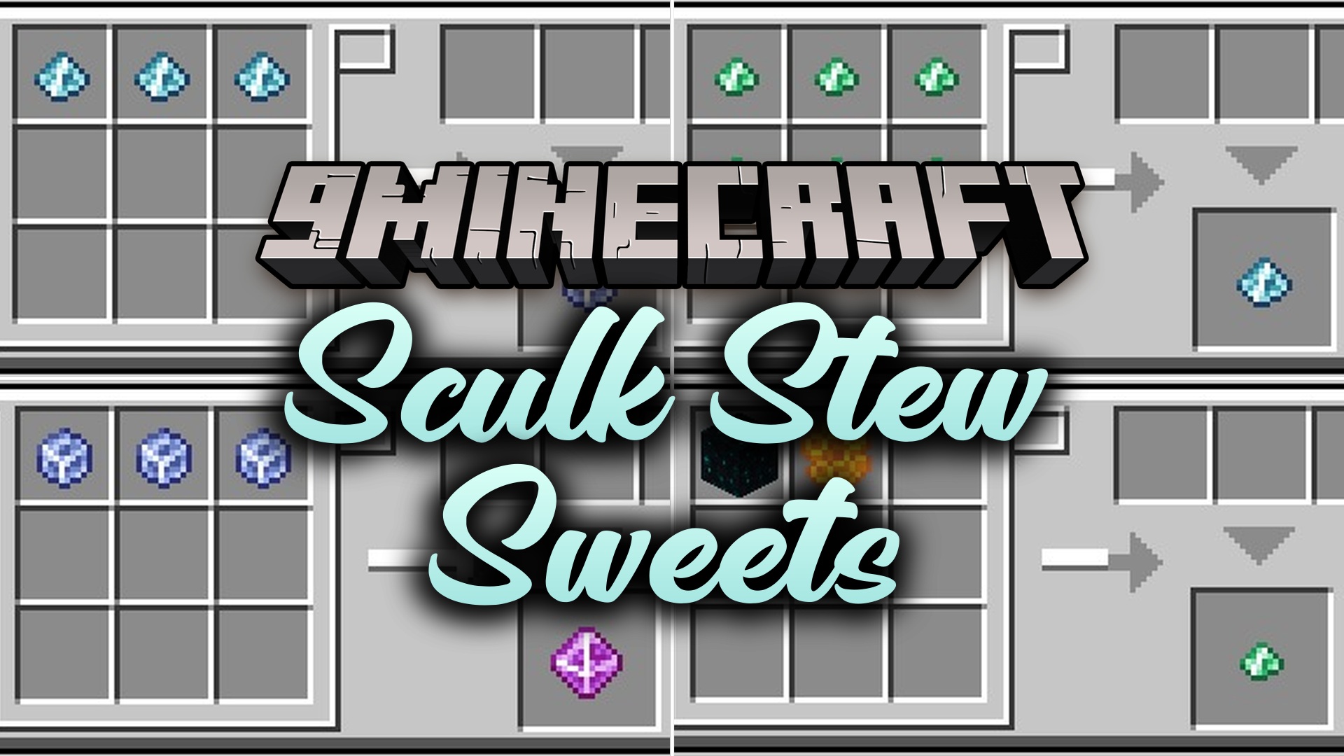 Sculk Stew Sweets Data Pack Screenshot 1 Cooking a sculk block and honeycomb into an Exp Candy XS
