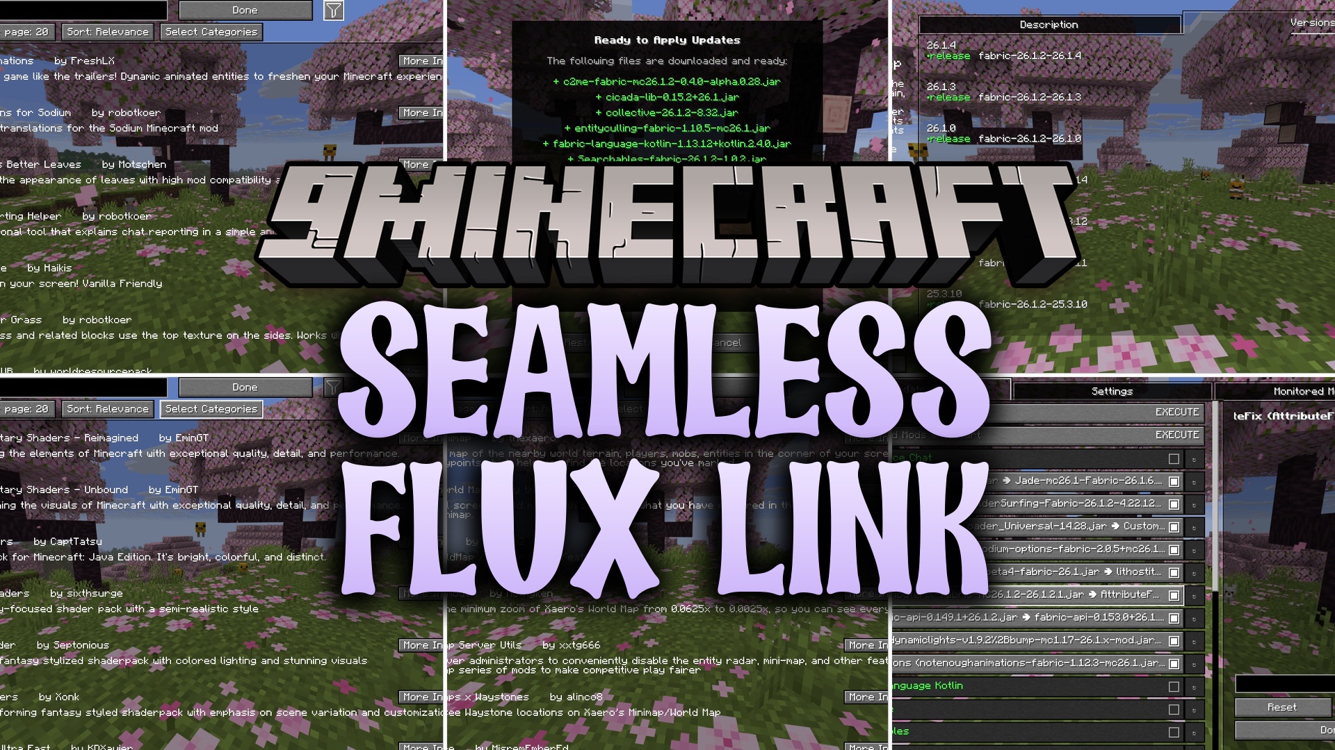Seamless Flux Link Mod (26.2, 26.1.2) – Download Mods and Shaders Without