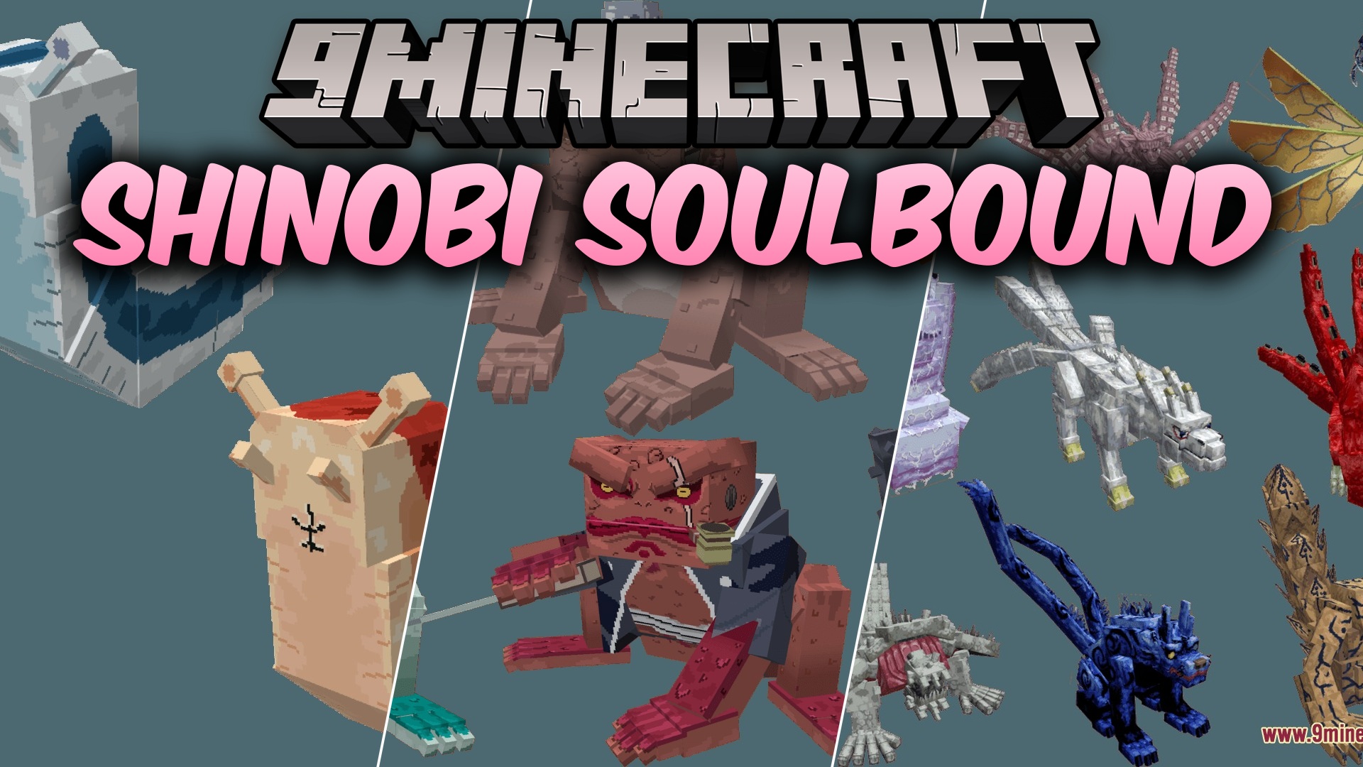 Shinobi Soulbound Mod (1.20.1) – Master Ninja Jutsu and Control Tailed Beasts