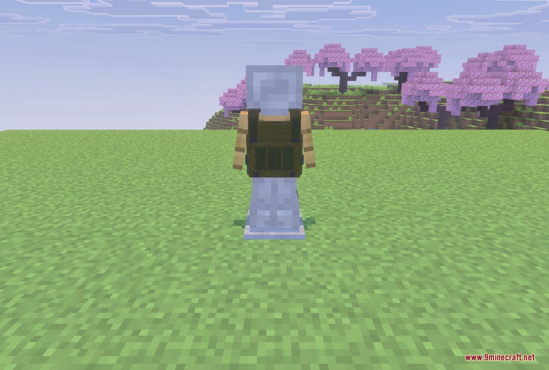 Simple Guns by Four Addon Screenshot 5 The green combat body armour worn in the chest slot
