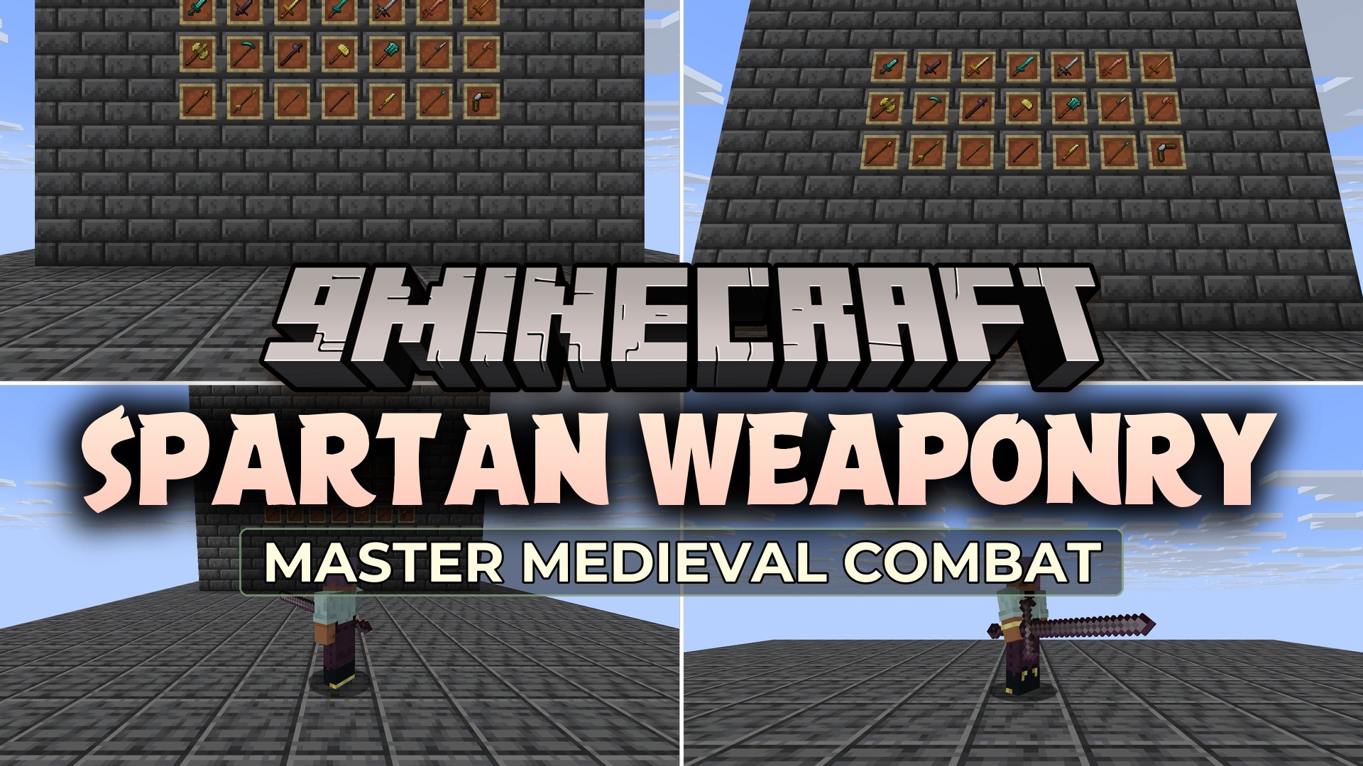 Spartan Weaponry 9minecraft Mod