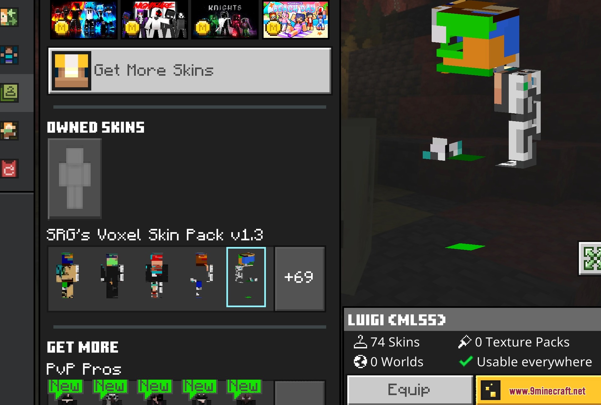 A fifth skin from the set